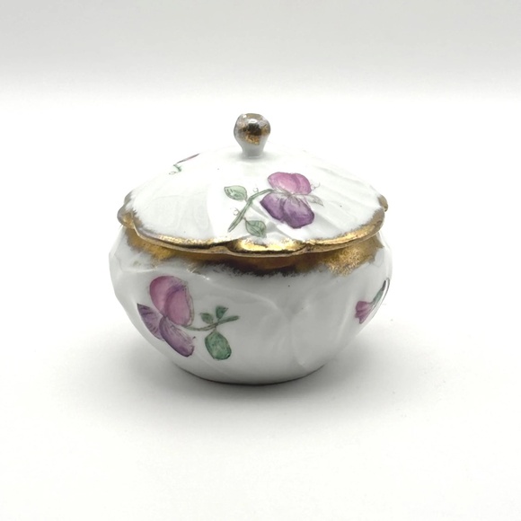 Antique La Violette Limoges France Trinket Dish (Circa 1901) - Picture 8 of 13